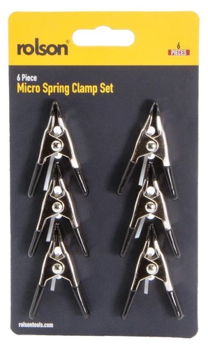 6pc 50mm spring clamps - 6pc,