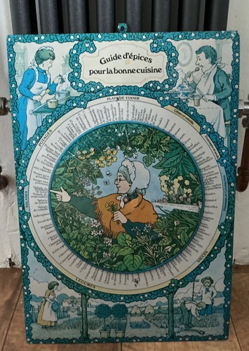 Vintage french sign tin plaque - vintage,