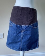 Maternity Denim Skirt Size