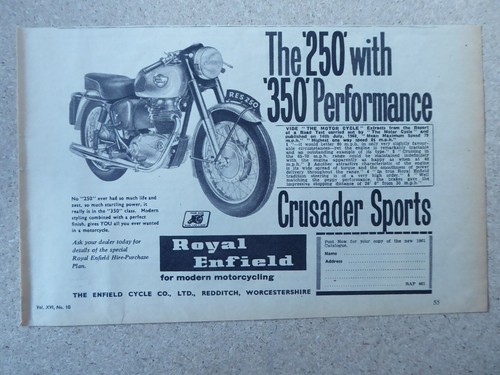 1961 pub royal enfield - 4/1961,