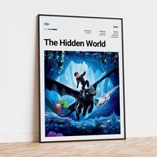 How to Train Your Dragon The Hidden World Movie Film Poster Art Print