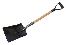 Builders Shovel Heavy Duty Square Mouth
