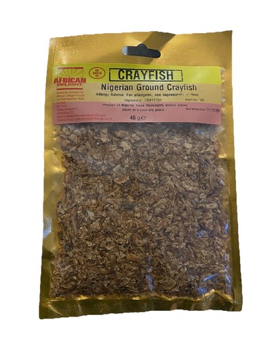 Nigerian ground crayfish 40g - crayfish,