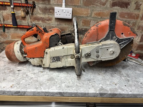 Stihl ts350 cut off - cut,