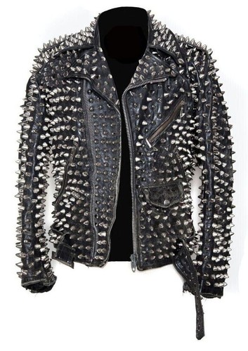 Mens studed fashion leather - mens,