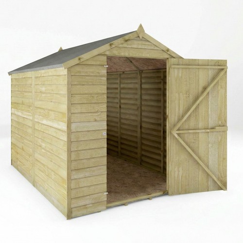8x6 wooden garden shed - 8x6,