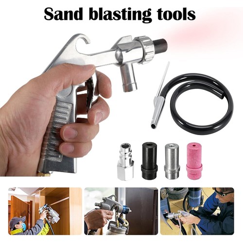 Sand blasting gun - sand,