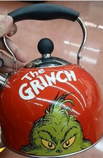 New teapot red the grinch tea