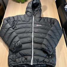 MEN’S BERGHAUS DOWN 600 BLACK JACKET SIZE LARGE