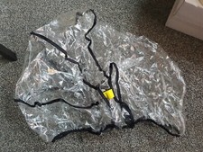 iCandy Pear / Apple Yello Lower Seat Tag Raincover Genuine Fits Carrycot & Seat