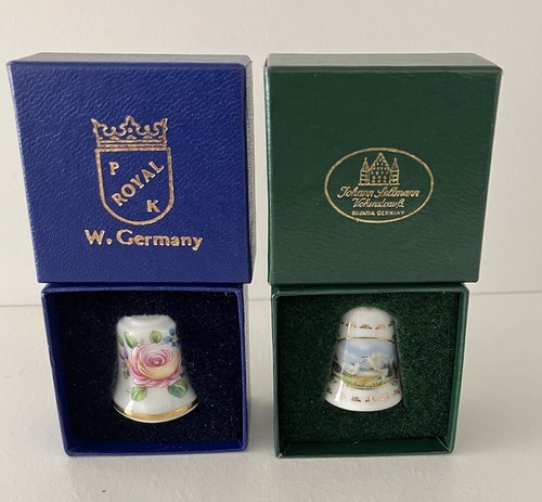 West german thimbles - 2x,