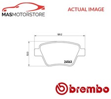 BRAKE PADS SET BRAKING PAD