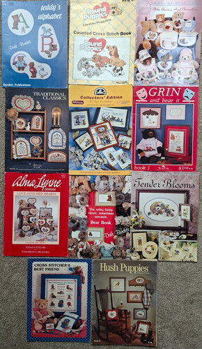 Vintage cross stitch - vintage,