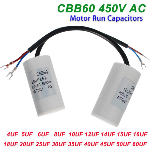 Cbb60 motor run - motor, capacitor