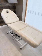 White Electric Massage Couch