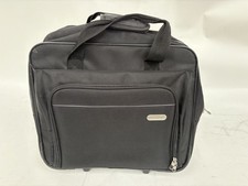 Targus Pull Along Luggage Travel Bag Black Cabin Friendly Holiday 2.9KG 