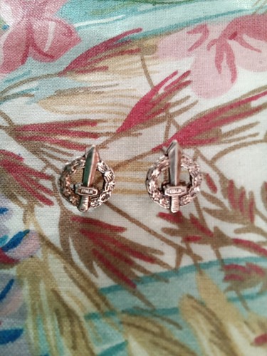 Ww2 italian collar pins - italian,