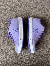 Sidewalk Sport Lane Heelys Girls Wheeled Skate Shoes Roller Purple UK Size 1