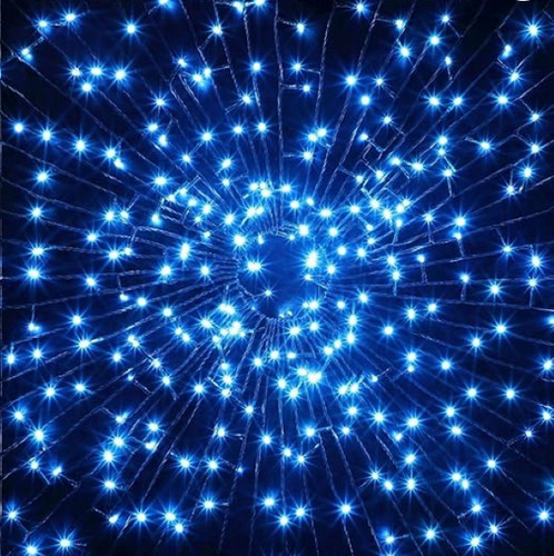 Ice blue led lights - , indoor