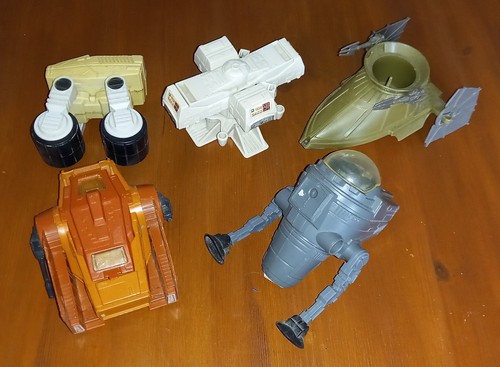 Joblot vintage star wars mini - star,