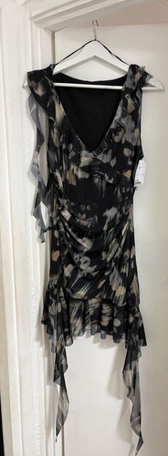 Zara black abstract - zara,