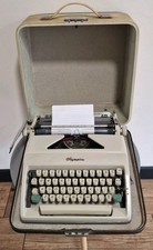 Olympia Werke AG Wilhelmshaven Portable Typewriter with Case Tested - Working