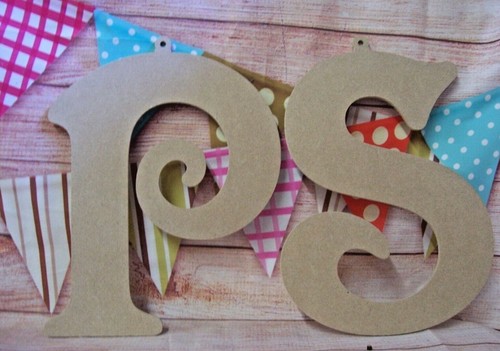 Wooden mdf letters number - wooden,
