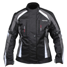 RKSports 737 LADIES TEXTILE WATERPROOF MOTORBIKE MOTORCYCLE JACKET CE ARMOUR