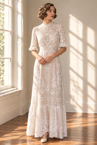 Antique edwardian cotton - antique,