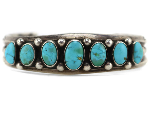 Navajo turquoise and silver - navajo,