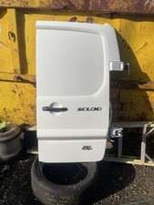 2013 Fiat Scudo Lwb Offside Right Rear Door Mk2 White  141cm X 80 Complete O/s/r