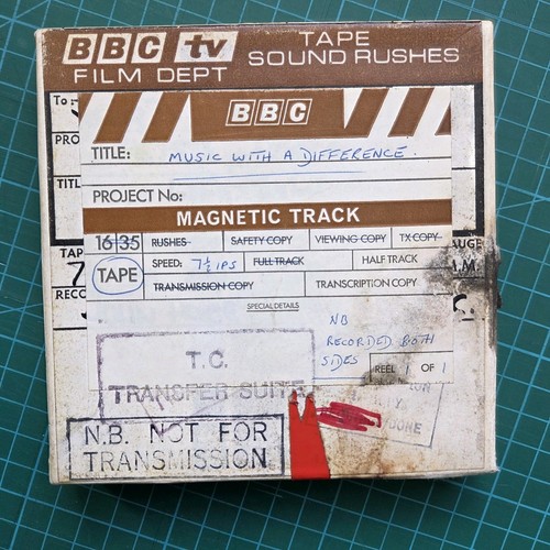 Vintage bbc film department - vintage,