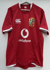 British Lions 2021 Rugby Shirt Canterbury Short Sleeve South Africa Mens Large L
