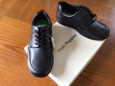 Hush Puppies Boys Black School