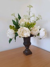 Cast Metal Small Urn Vase Planter