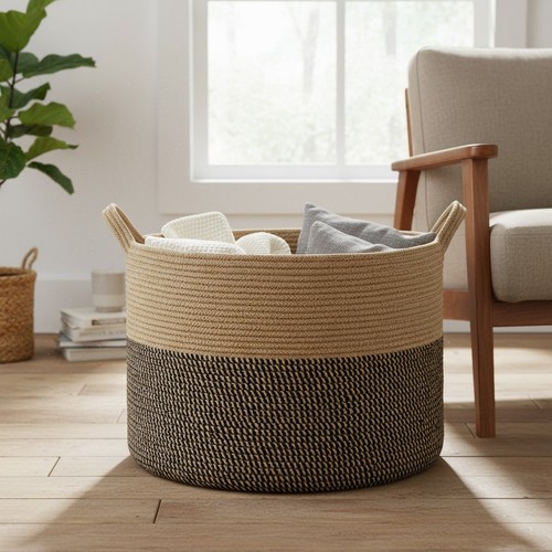Extra large wicker storage - extra,