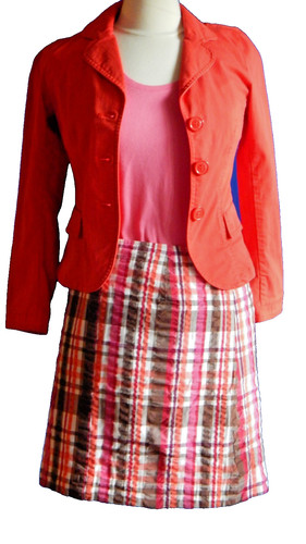 Bass plaid seersucker - bass,