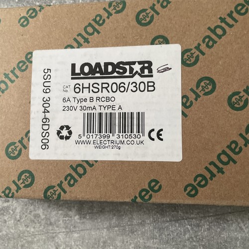 Crabtree loadstar rcbo 10a - rcbo,