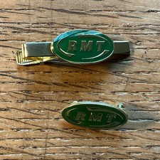 RMT TRADE UNION BADGE & TIE
