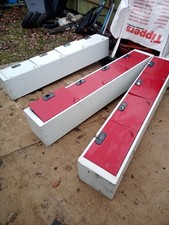 3x Metal Lockers 4 Door Steel