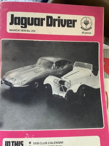 Jaguar driver magazine book - driver, /