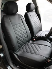 VAUXHALL COMBO Front Pair of Luxury KNIGHTSBRIDGE LEATHER LOOK Car Seat Covers