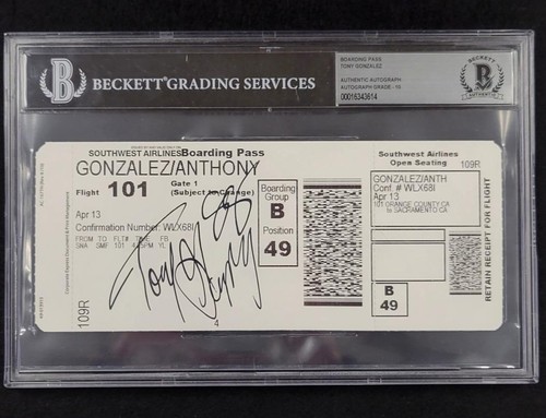 Tony gonzalez signed personal - gonzalez,