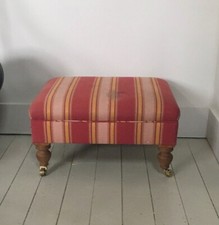 Red and Orange foot stool