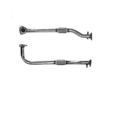 Exhaust Pipe Front + Fitting