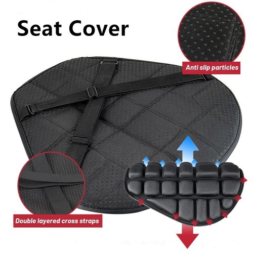 Motorcycle comfort gel seat - 3d,