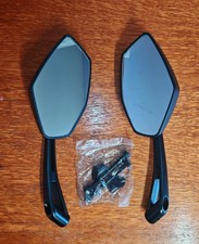 Peugeot Speedfight 4 Mirrors Left and Right, Black.