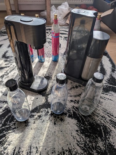 Soda stream machines used - soda,