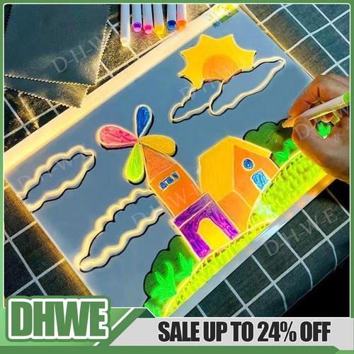 Led acrylic light message - led,