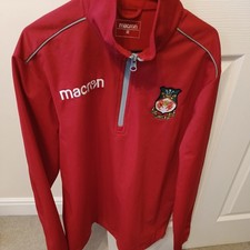 Macron Wrexham FC Red  1/4 Zip